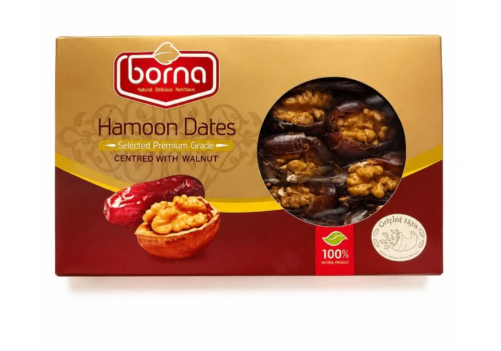 Borna Hamoun dateles ar valriekstiem
