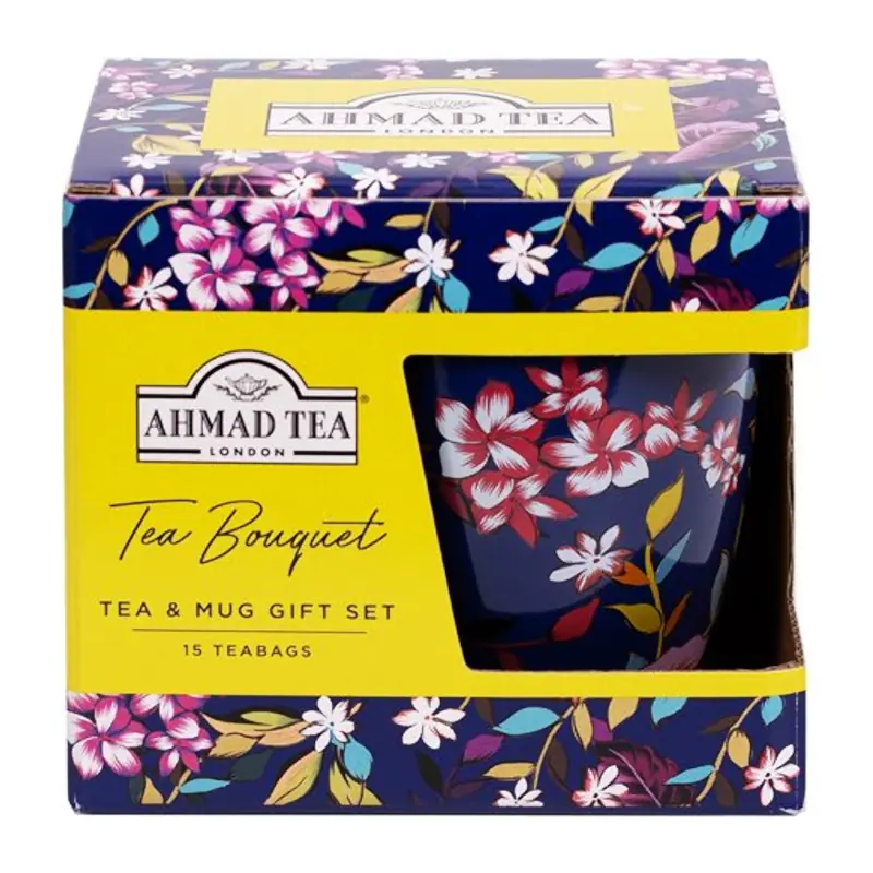 Цветочный чай AHMAD Bouquet Floral в фольгированных пакетиках 15x2 г
