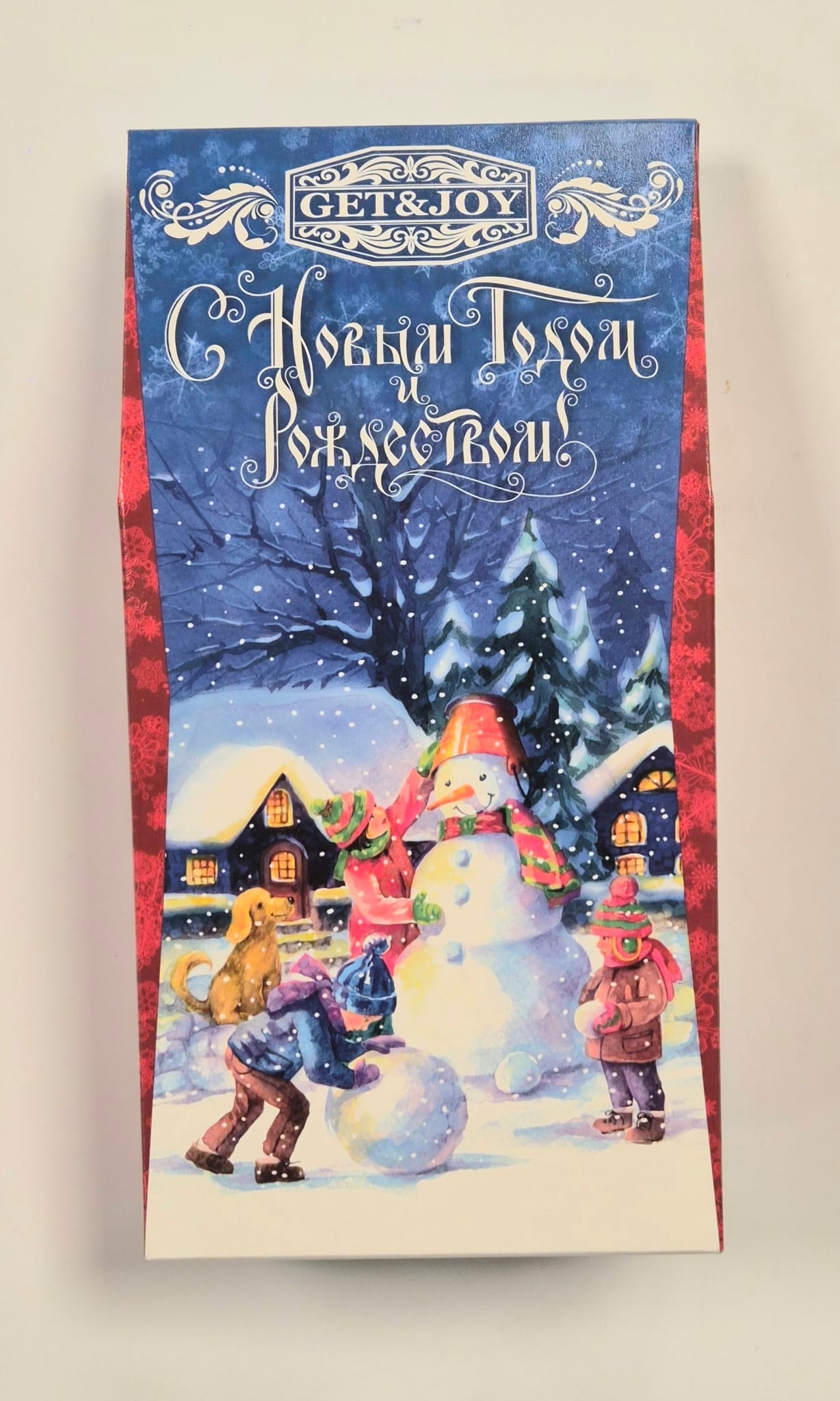 Чёрный чай Get&Joy Счастливый снеговик