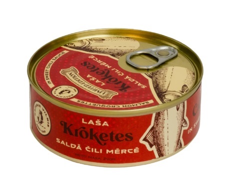 Крокеты из лосося в сладком соусе чили