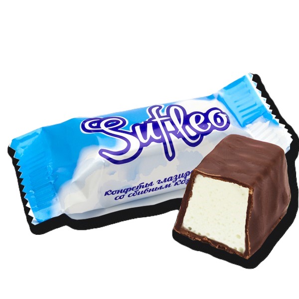 SweetLife glazed sweets Sufleo creamy soufflé, chocolate and caramel