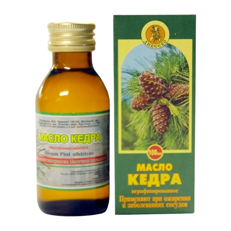 Масло кедровое "Дивеево", 100 % натуральное, нерафинированное