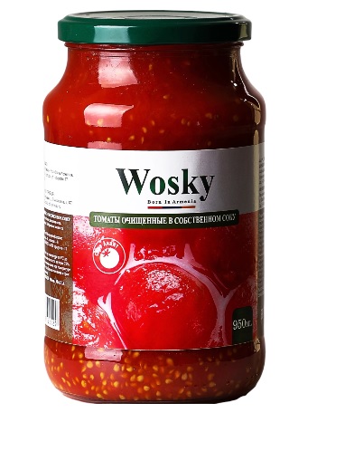 Wosky Томаты очищенные в собственном соку