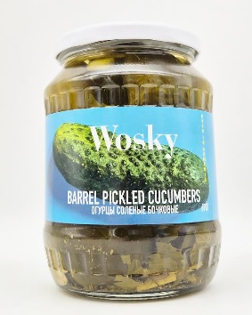Wosky Солёные бочковые огурчики