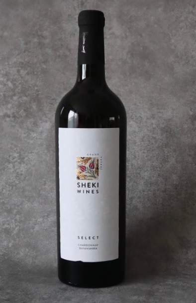 Sheki Select CHARDONNAY BAYANSHIRA Dry White wine 12%