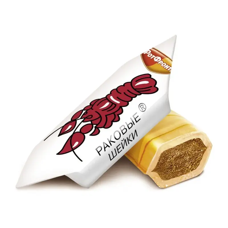 Конфеты весовые "РотФронт" "Раковые шейки" карамельные подушечки