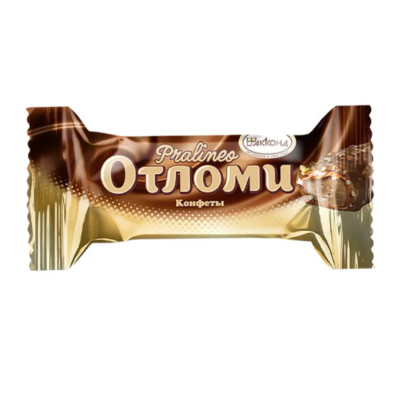 Конфеты пралине в шоколадной глазури Отломи пралинео, Акконд, весовые