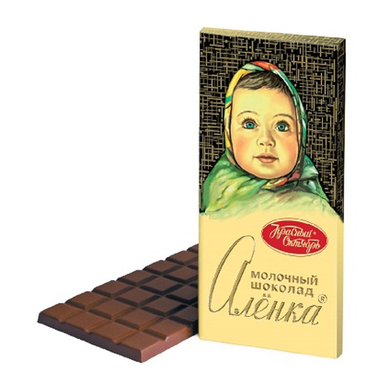 Шоколад "Аленка", "Красный Октябрь"