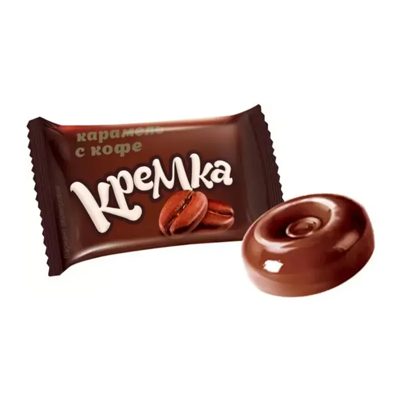 KDV "Kremka" hard candy with natural coffee