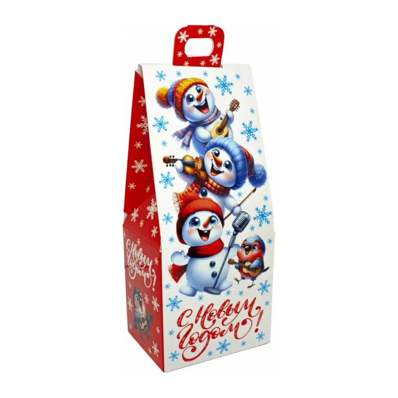 Jaungada dāvanu konfekšu komplekts "Домик" asorti