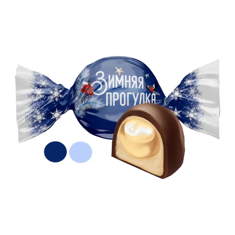 "Saldā dzīve" "Ziemas pastaiga" konfektes glazūrā ar piena putām un kļavu sīrupu