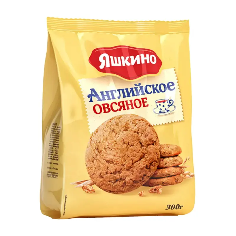 "Jaškino", "Angļu" auzu pārslu sviesta cepumi