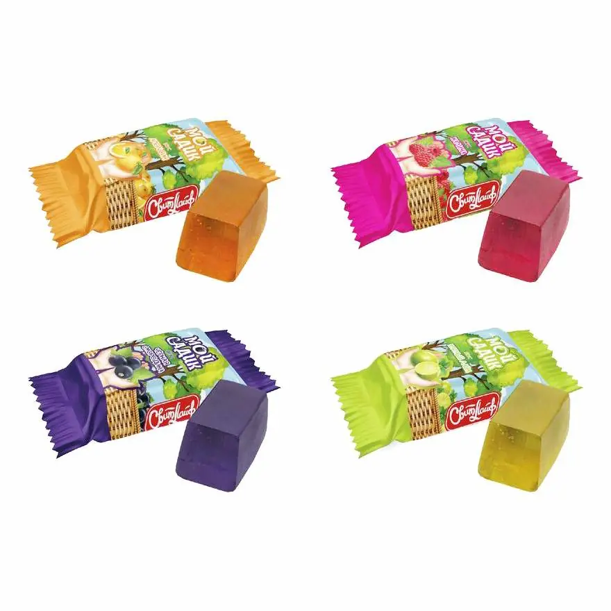 "Saldā dzīve" "Mans dārzs" dažādu košļājamo marmelāžu asorti