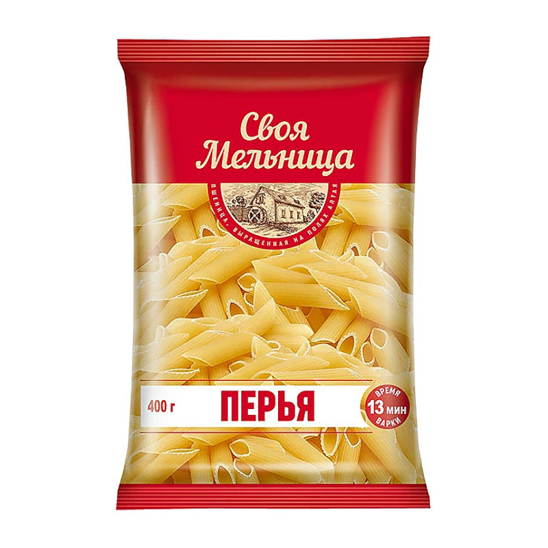 Makaroni "Своя Мельница" Spalvas