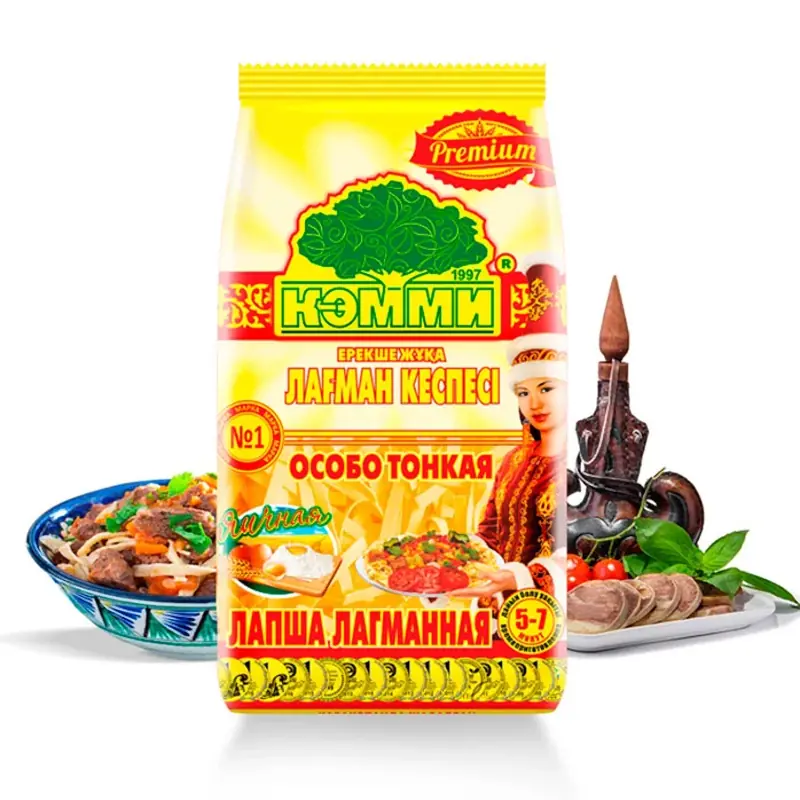 Homemade Lagman Noodles "Premium" No. 1 Egg Extra Thin KEMMI
