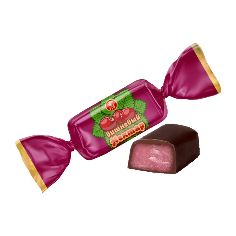 Глазированные конфеты "Вишневый нектар" "BAYAN SULU"