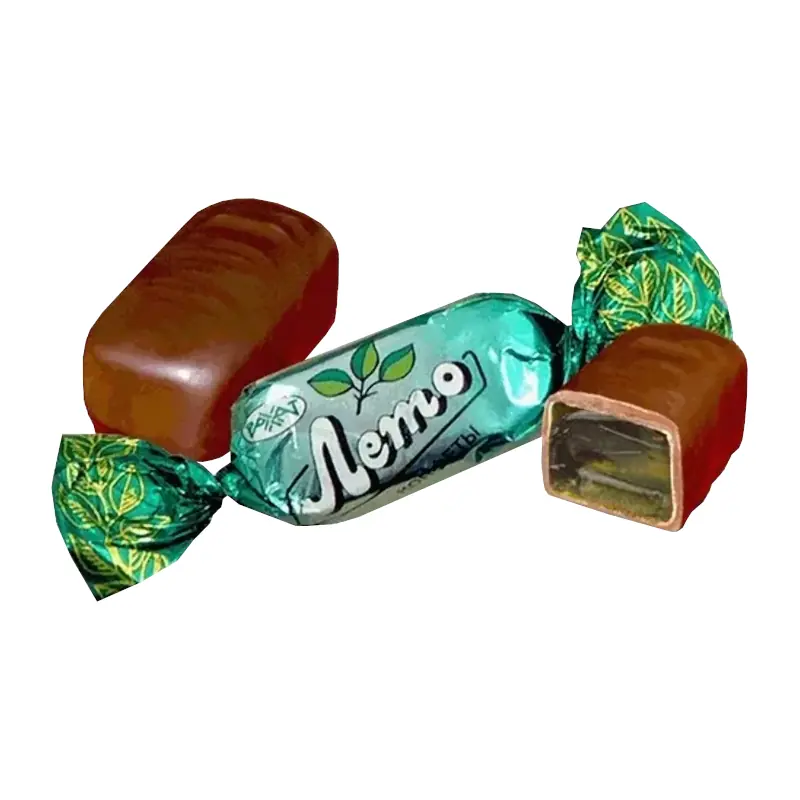 Šokolādes konfektes "RAHAT" "Vasara" ar želejas pildījumu, tropisko augļu aromātu