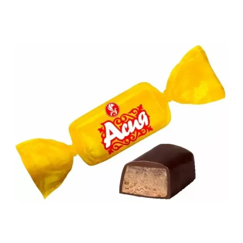 Конфеты глазированные "Bayan Sulu" "Асия" помадные с ароматом топленого молока