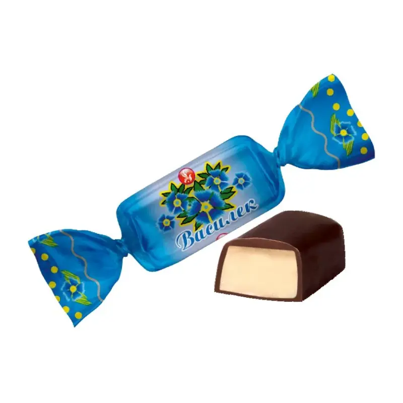 Конфеты глазированные "Bayan Sulu" "Василек" с помадной начинкой