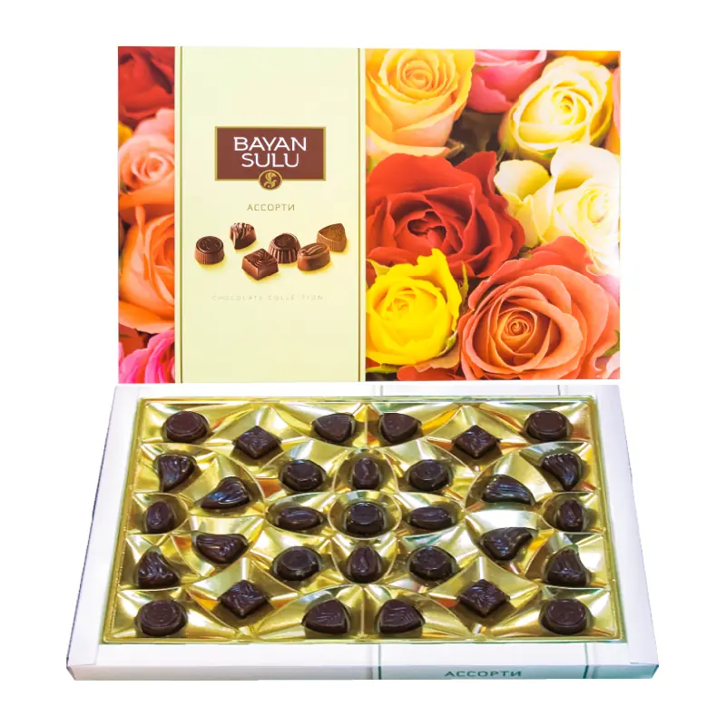 "BAYAN SULU" šokolādes konfekšu asorti dāvanu kastītē