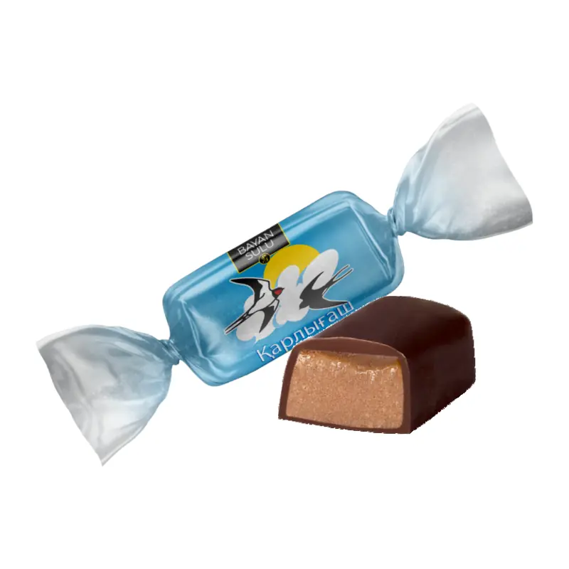 Конфеты глазированные "Bayan Sulu" "Карлыгаш" с помадной начинкой