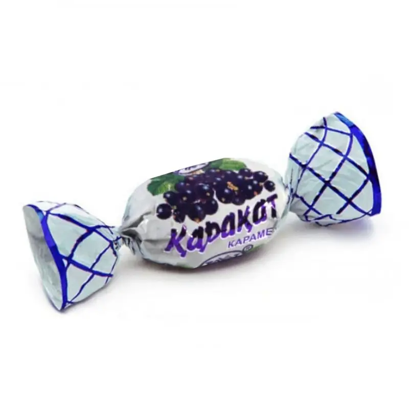 Конфеты карамель "РАХАТ" "Каракат" со вкусом чёрной смородины