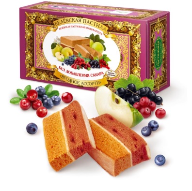 Belyov pastila "Wild Berries" no sugar 100gr