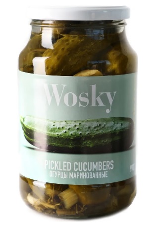 Wosky marinēti gurķi