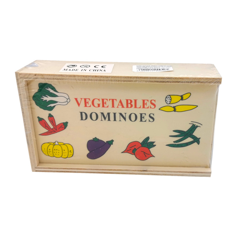 Galda spēle VEGETABLES DOMINOES