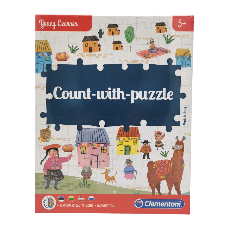 Пазл Clementoni "Count-with-puzzle" для детей старше 5 лет