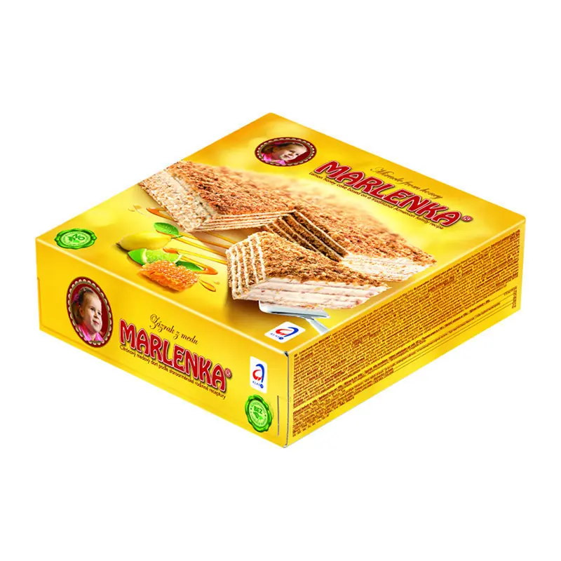 Лимонный медовый торт MARLENKA