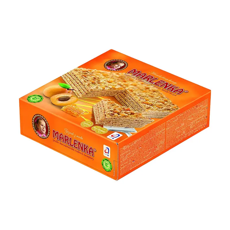 Абрикосовый медовый торт MARLENKA