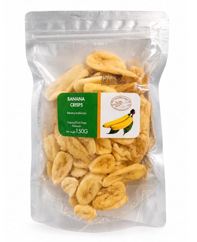 Banana crisps