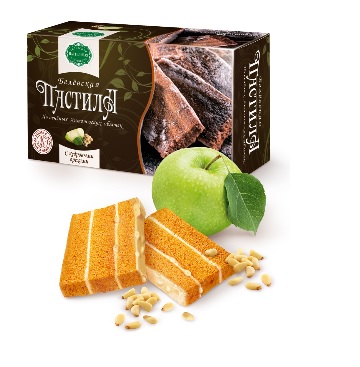 Belevskajas pastila ar priežu riekstiem