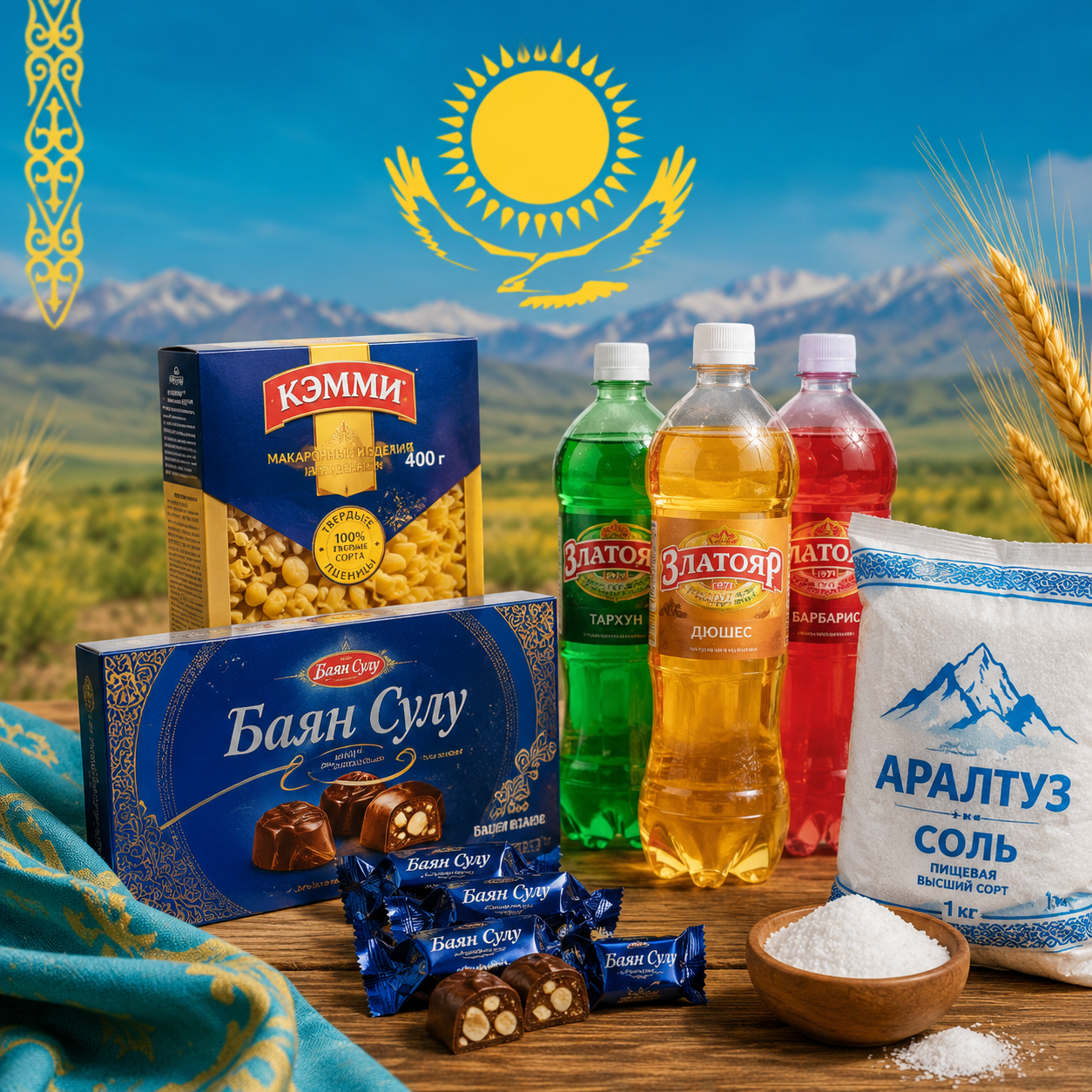 Kazahstānas ēdieni un dzērieni