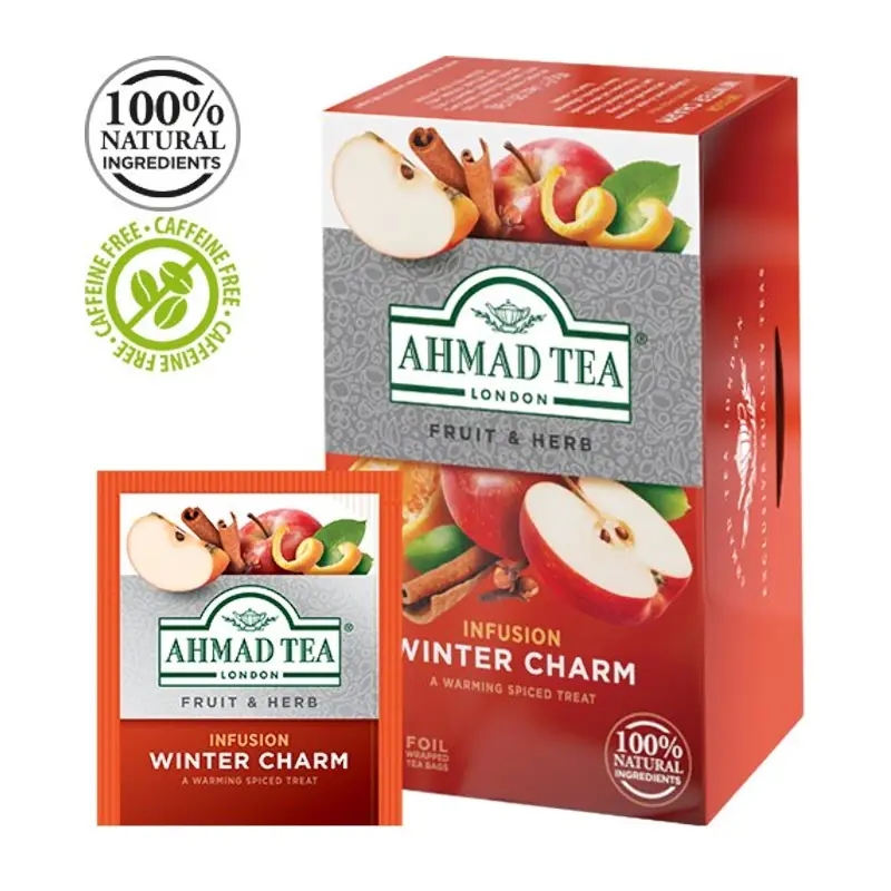 AHMAD Herbal Tea Winter charm in foil bags 20x2 g