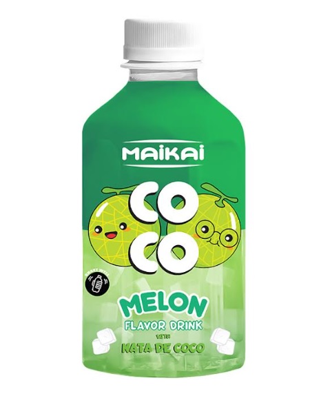 MAIKAI COCO melon-flavored drink with nata de coco pieces