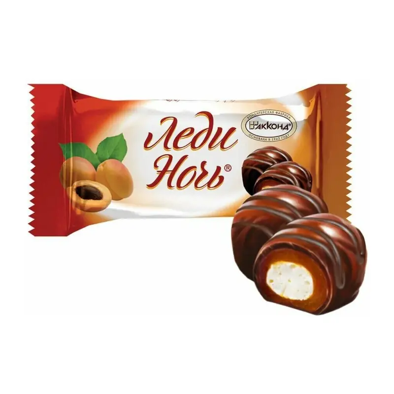 Sweets "Леди Ночь" dried apricots