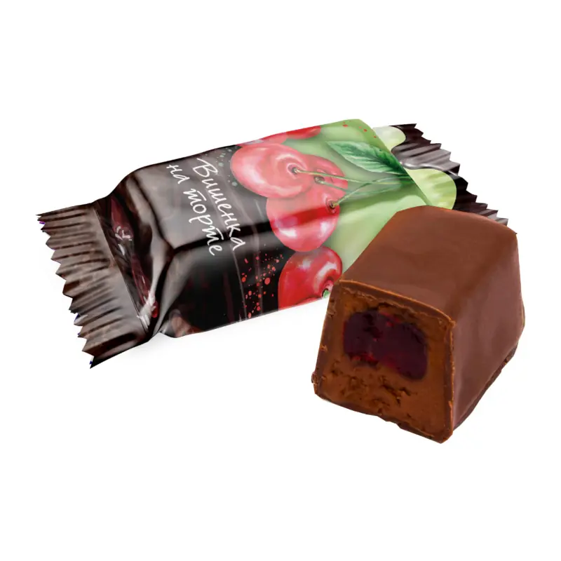 SweetLife glazed candies "Cherry on the cake" with rum cherry flavor