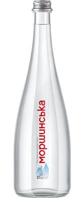 Morshynska mineral water still in glass (gastro style)