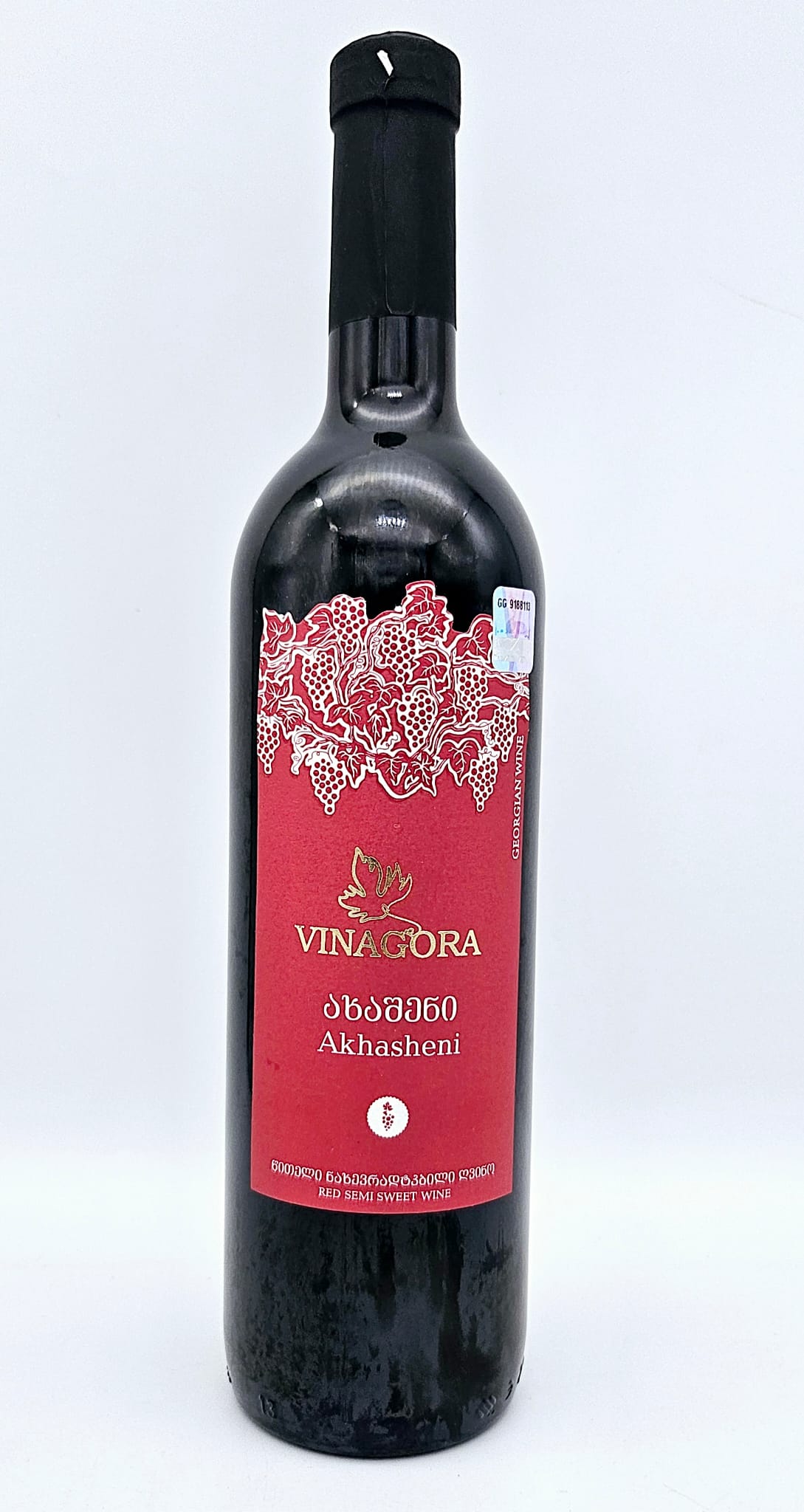 Vinagora Wine Akhasheni semi-sweet red 11.5%